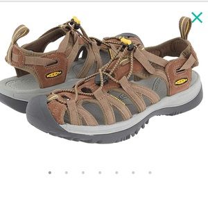 Keen hiking sandals, worn once